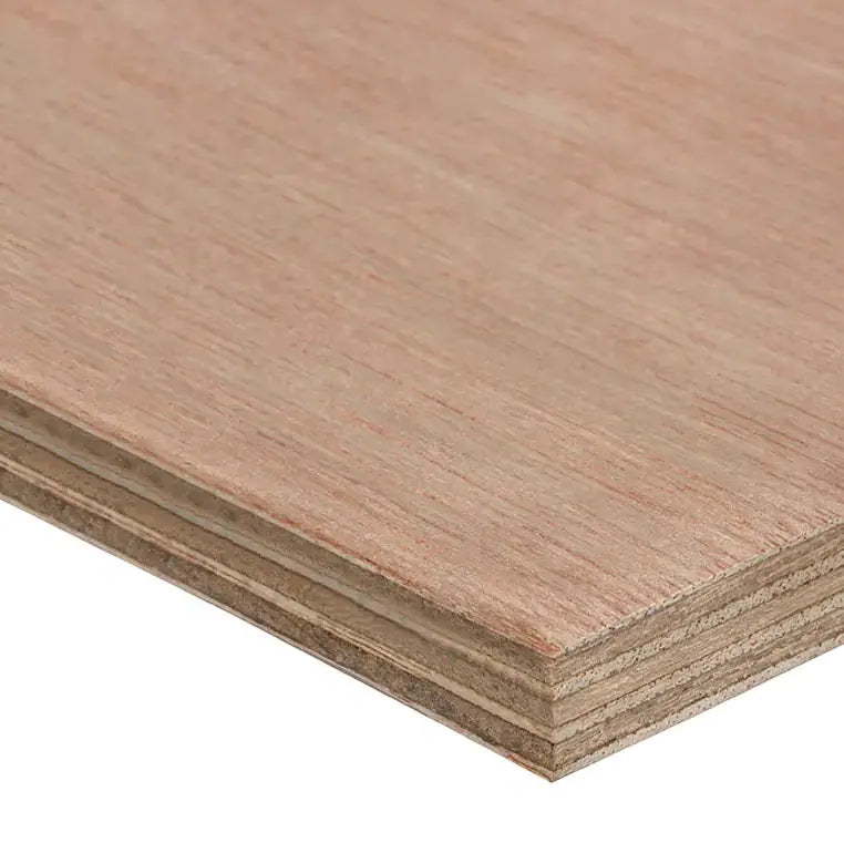 Exterior/Marine grade 18mm ply is suitable for sheds, exterior cladding, and wet areas, provided edges are sealed.