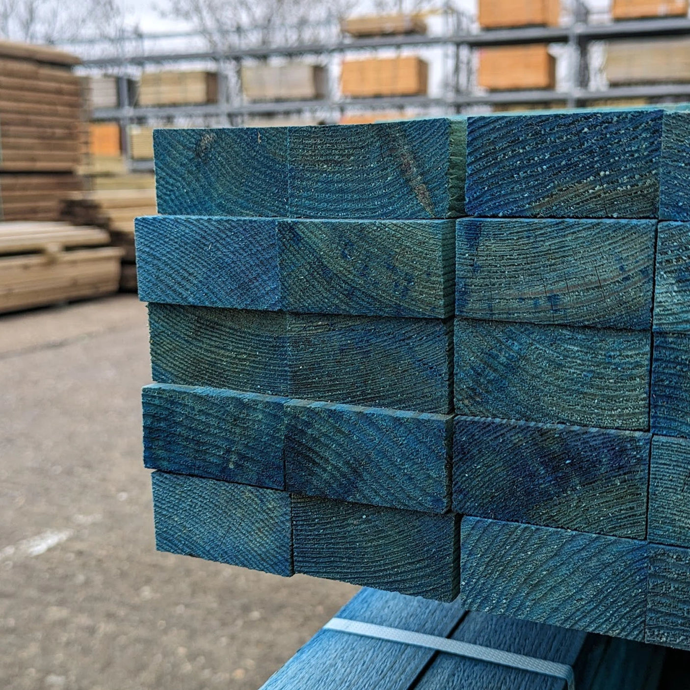 2x1 Roofing Batten Treated and Graded BS5534 25x50mm - 4.8m