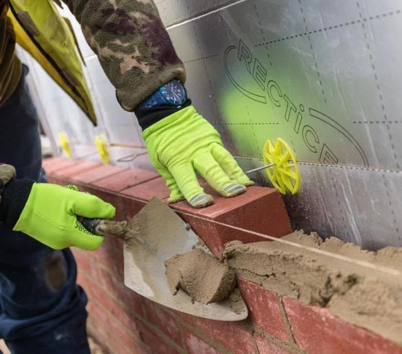 90mm Recticel Eurowall Plus Full Fill Cavity Insulation Board - 10 Boards