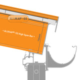 Alukap-SS High Span Self Supporting Glazing Bar