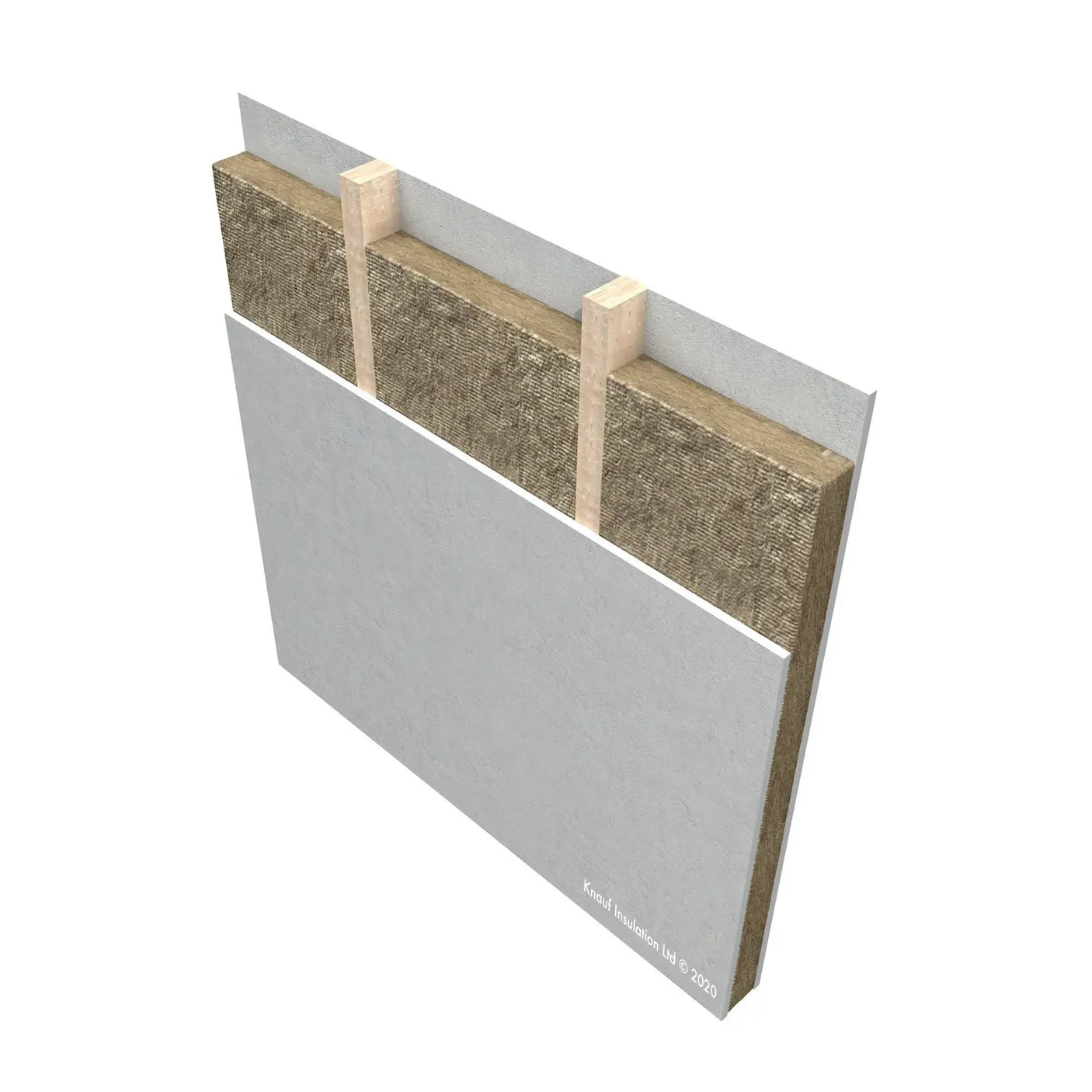 50mm Knauf RS45 Rocksilk Earthwool Insulation - 7.2m² (10 Slabs/Pack)