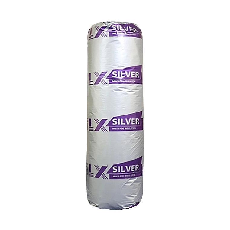 TLX Silver Multifoil Insulation - 1.2m x 10m x 30mm
