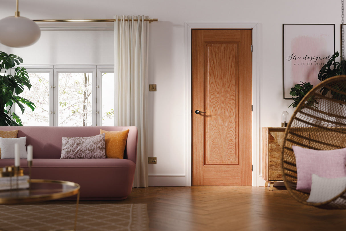LPD Oak Eindhoven Pre-finished Fire Door