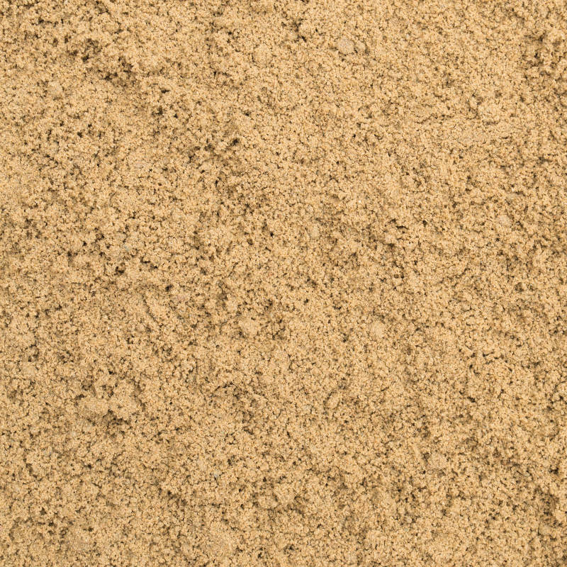 Close-up of plastering sand with a textured pattern