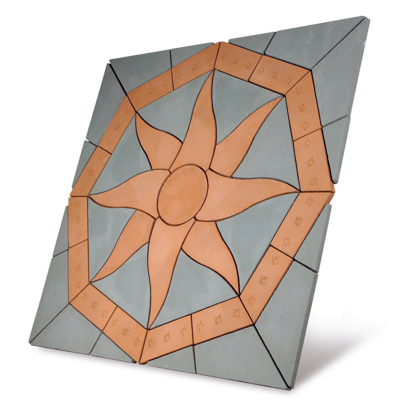 Bowland Stone Lakeland Sun Patio Paving Kit - Cumbrian Slate - 5.76m²