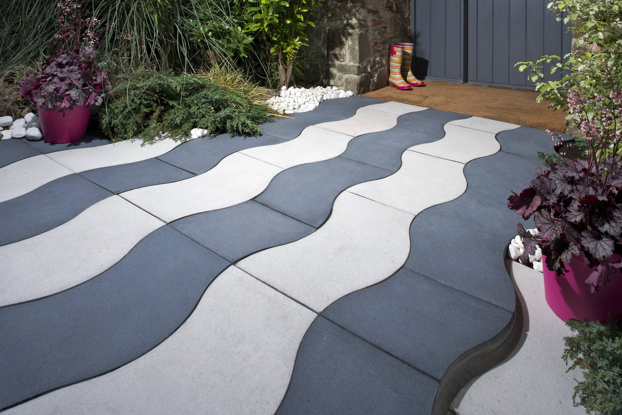 Prestbury Wave Patio Paving Kit 5.76m2