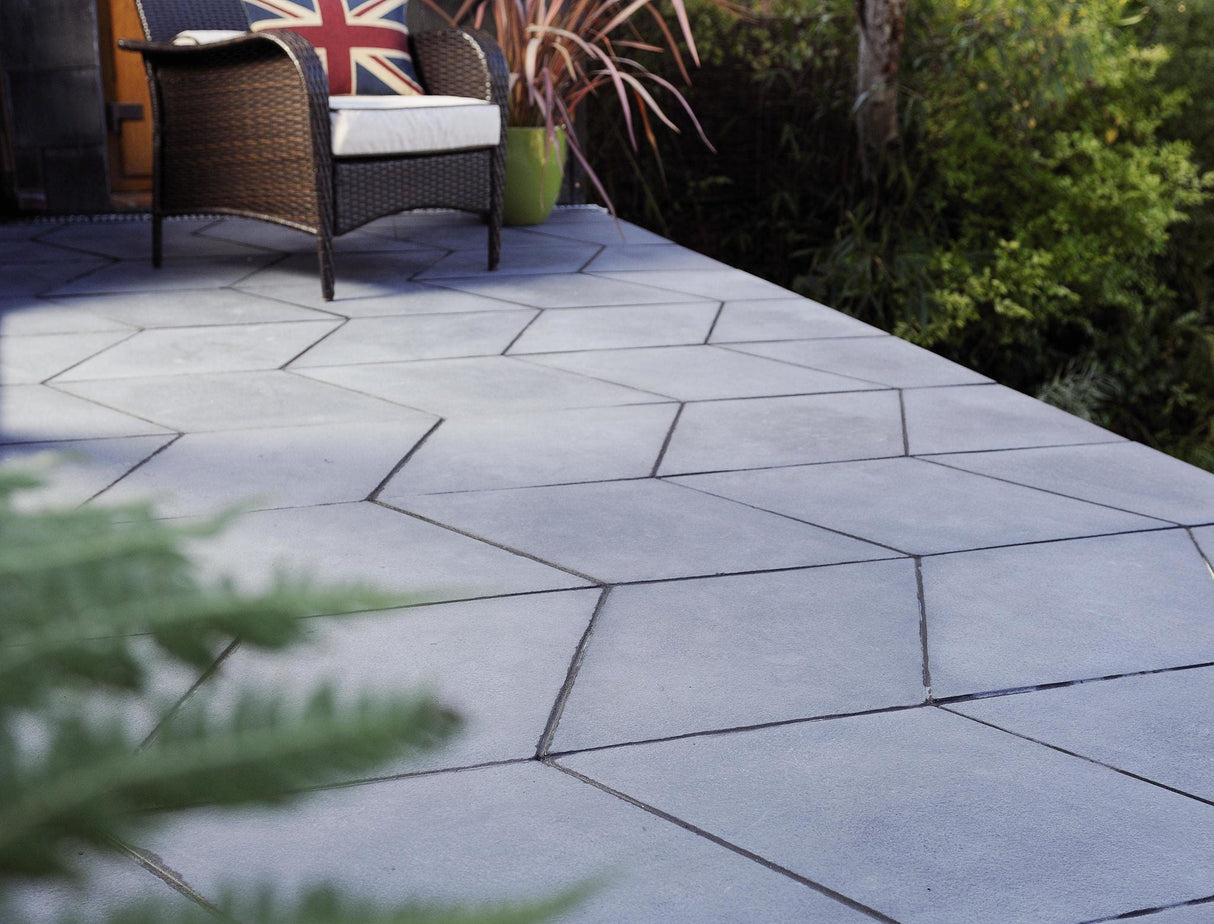 Prestbury Chevron Patio Paving Kit 5.54m2