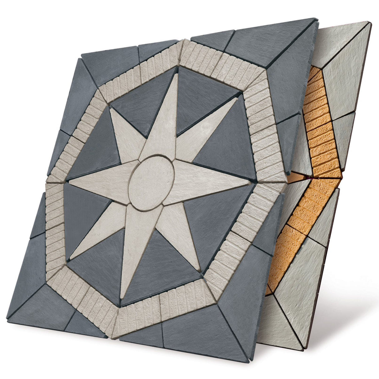 Bowland Stone Lakeland Star Patio Paving Kit - Cumbrian Slate - 5.76m²