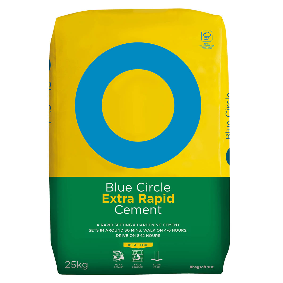 Blue Circle Extra Rapid Fast Set Cement 25kg