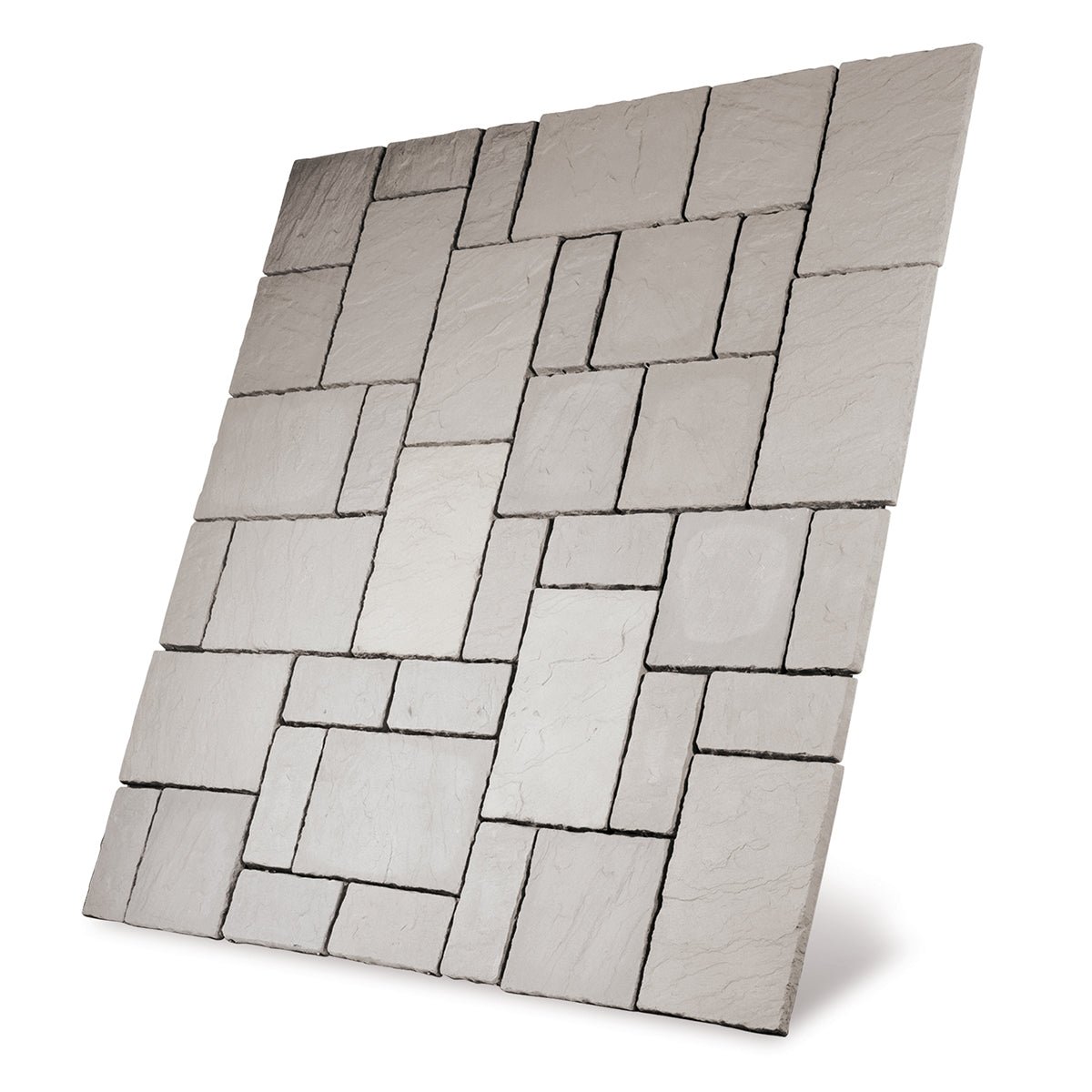 Bowland Stone Cathedral Patio Paving Kit - Weathered Moss