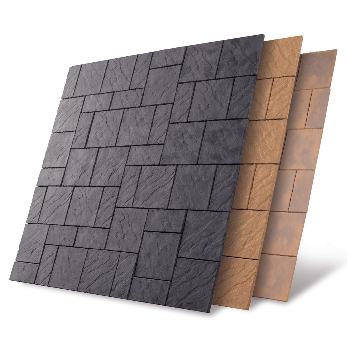 Bowland Stone Chalice Patio Paving Kits - Welsh Slate - 7.29m²