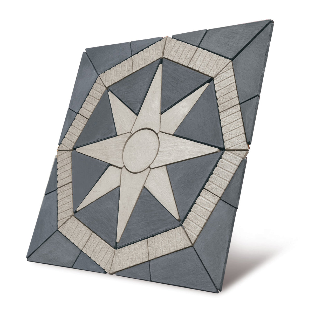 Bowland Stone Lakeland Star Patio Paving Kit - Welsh Slate - 5.76m²