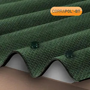Corrapol bitumen roofing sheets