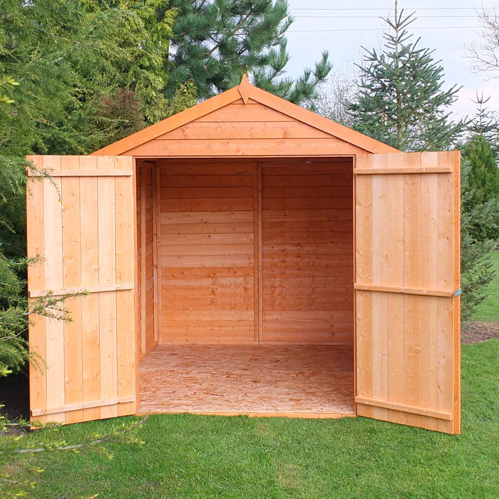 Shire Dip Treated Overlap Shed Double Door (7x5)