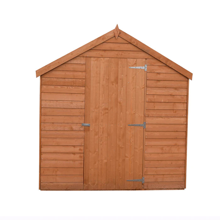 Shire Dip Treated Overlap Value Shed Single Door (8x6)
