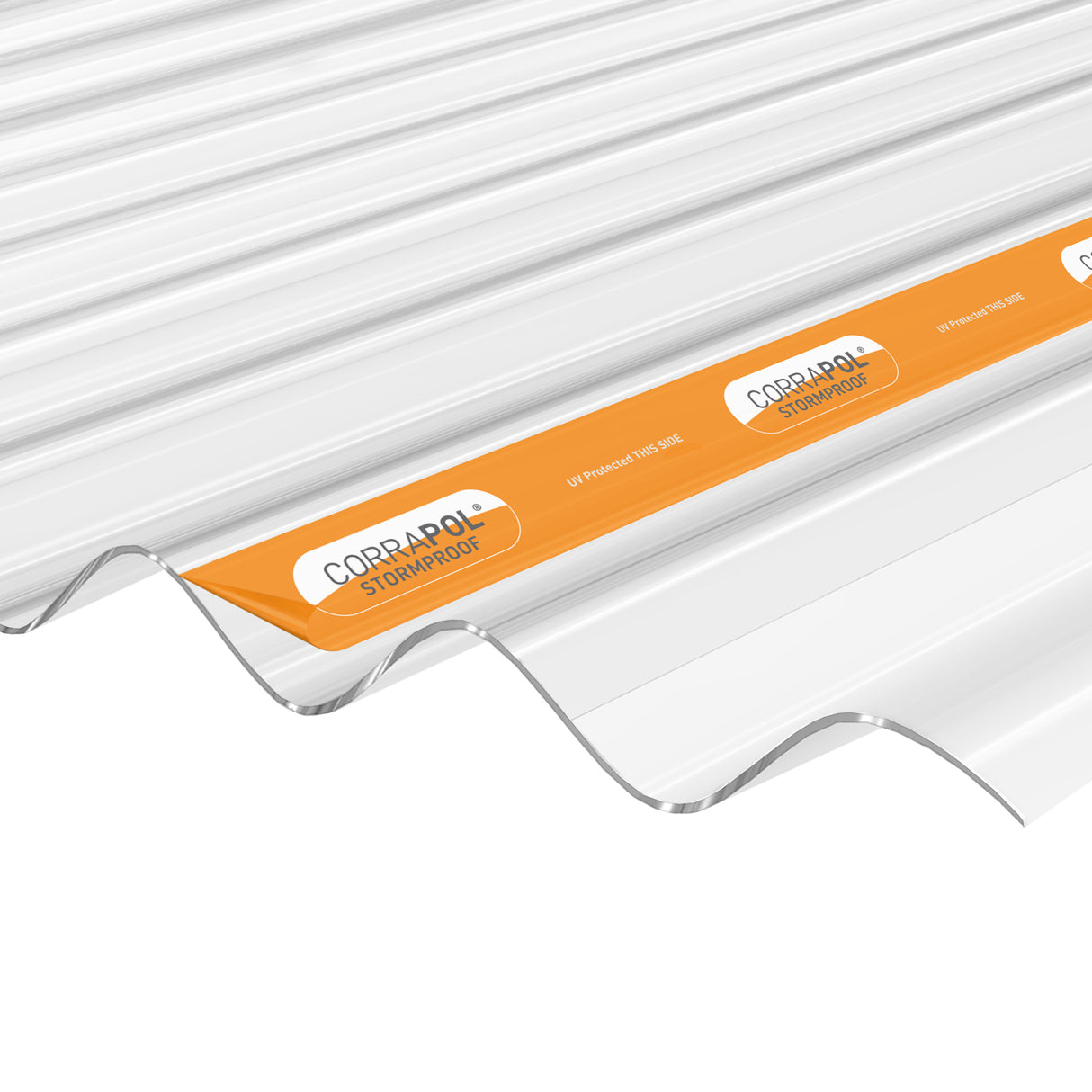 Corrapol Stormroof Low Profile Corrugated Sheet 840mm Wide