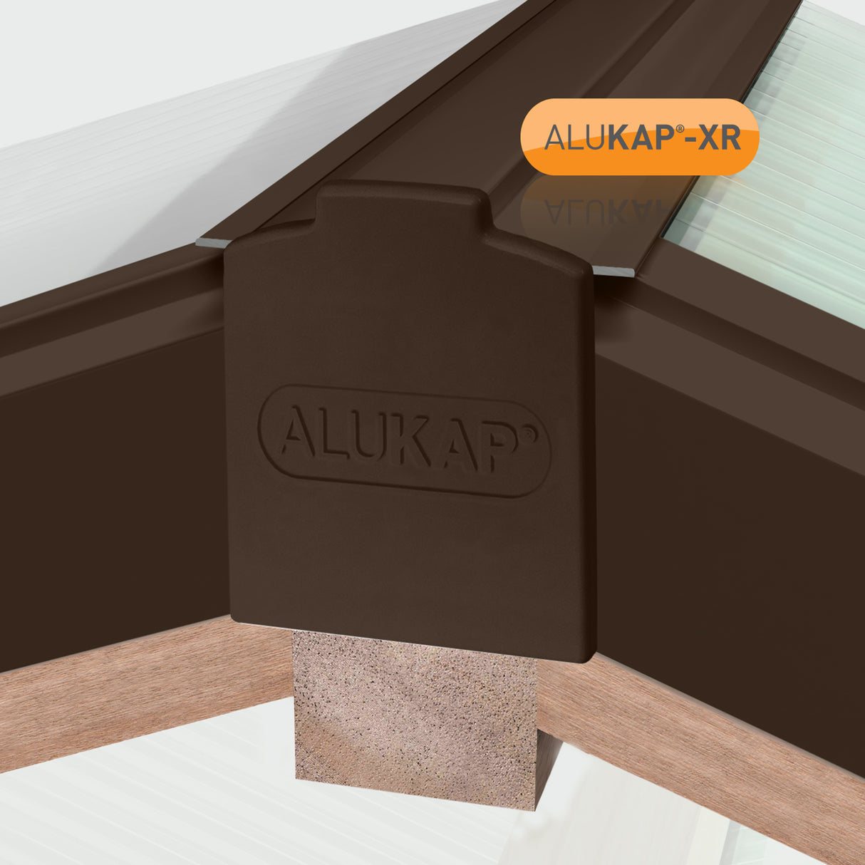 Alukap-XR 60mm Hip Bar - Inc. Rafter Gasket, Fixings & Endcap