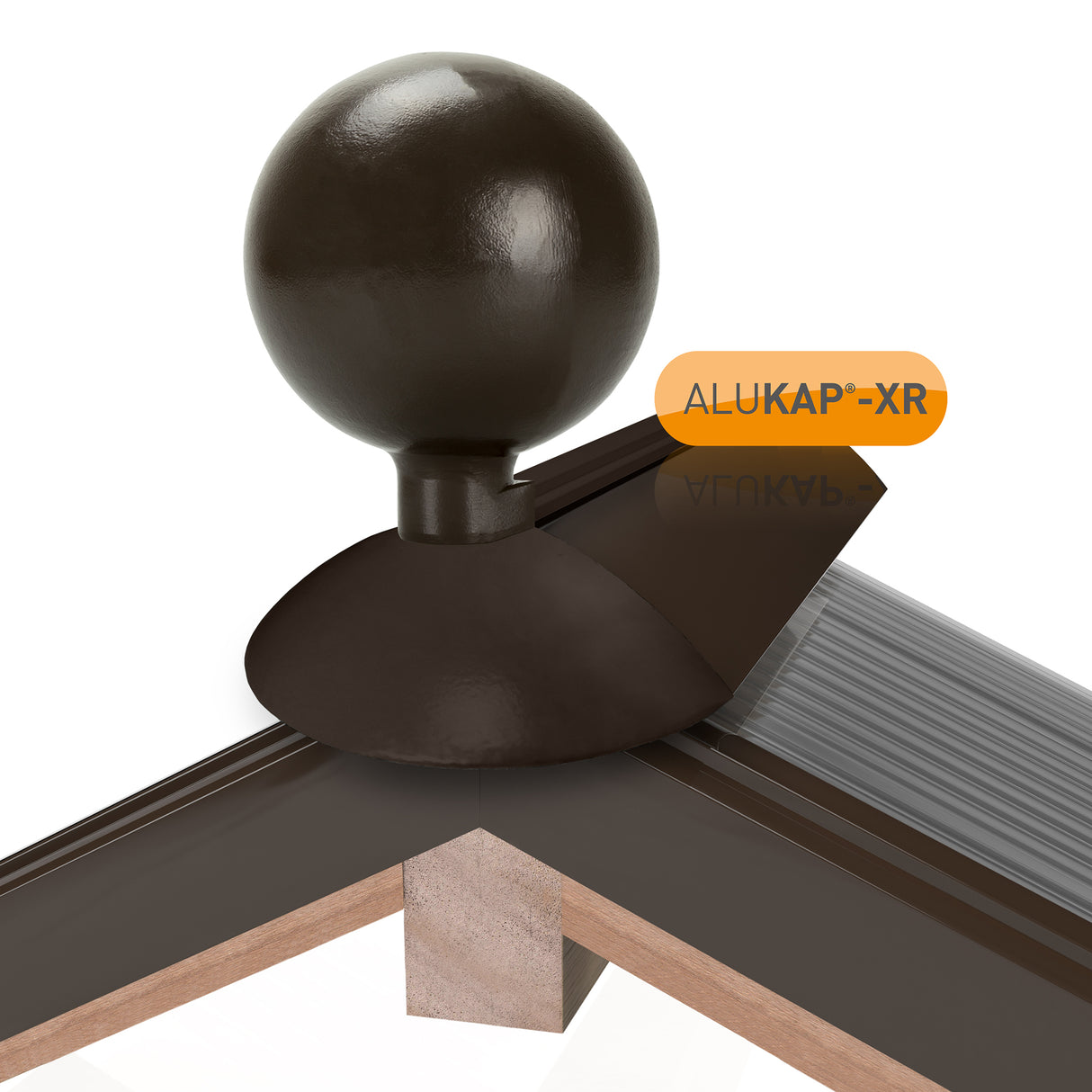 Alukap-XR Ridge Ball Finial