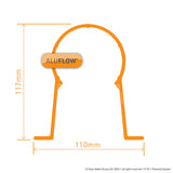 aluflow-downpipe-bracket-measurements-117mm-110mm