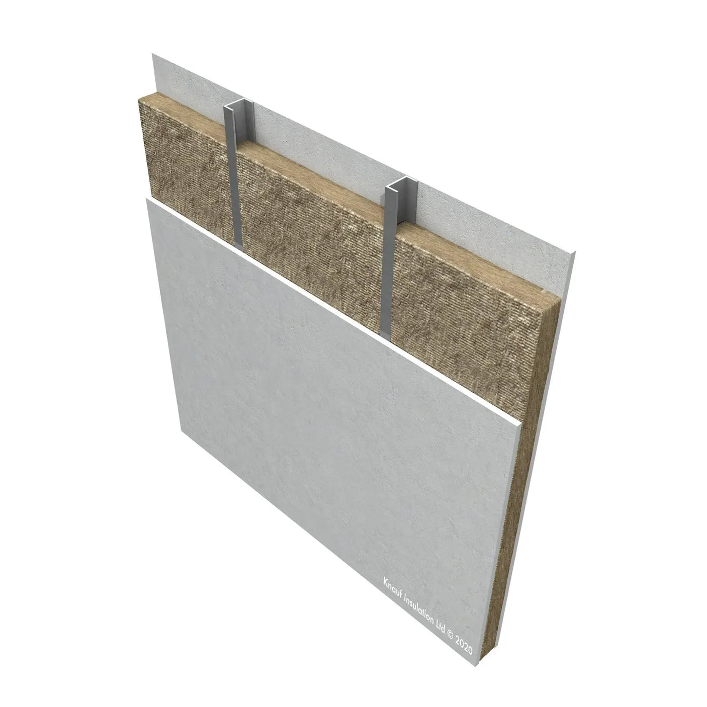 50mm Knauf RS45 Rocksilk Earthwool Insulation - 7.2m² (10 Slabs/Pack)