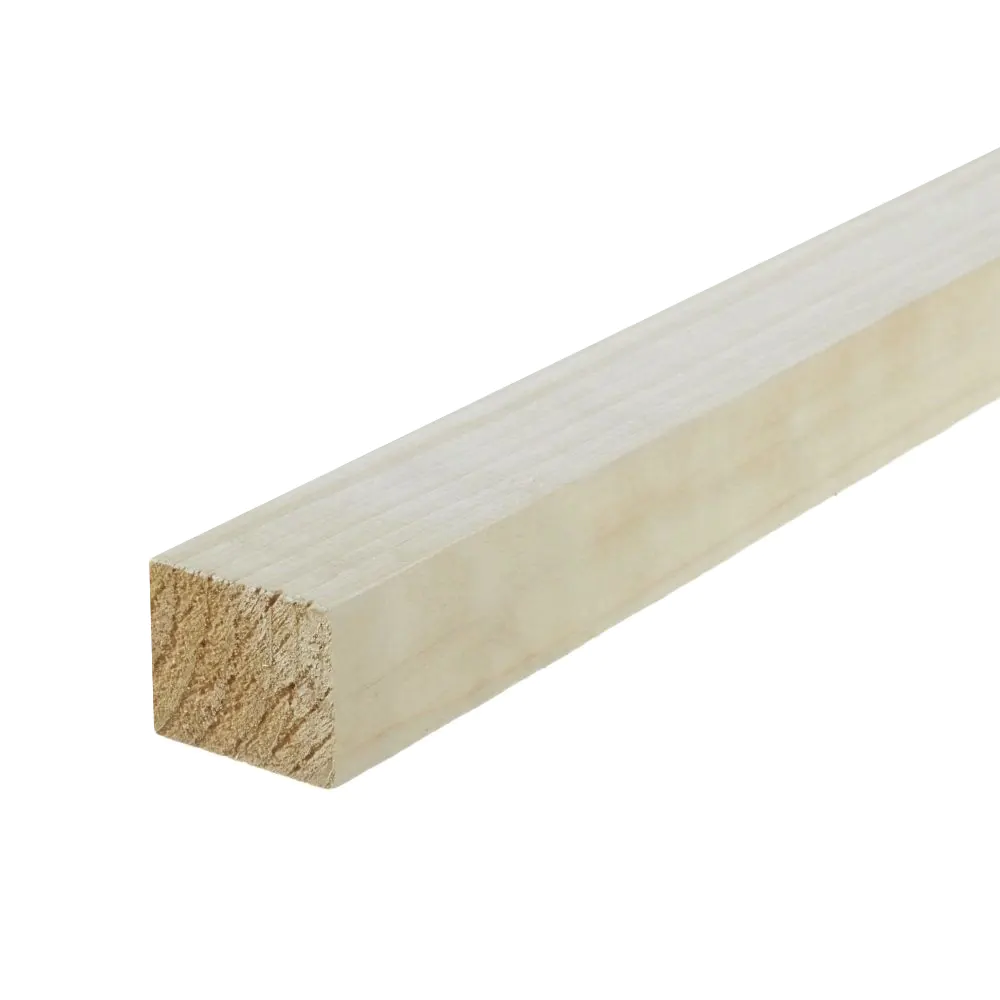 2x2 Treated Timber Regularised Sawn Joist 47x50mm - 4.8m