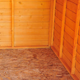 Shire Dip Treated Overlap Shed Double Door (10x6)