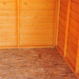 Shire Dip Treated Overlap Shed Double Door (12x6)