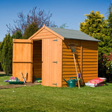 Shire Dip Treated Overlap Shed Double Door (6x6)