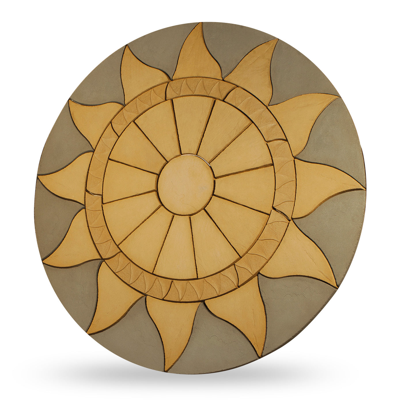 Bowland Stone Stratford Sun Circle Patio Paving Kit