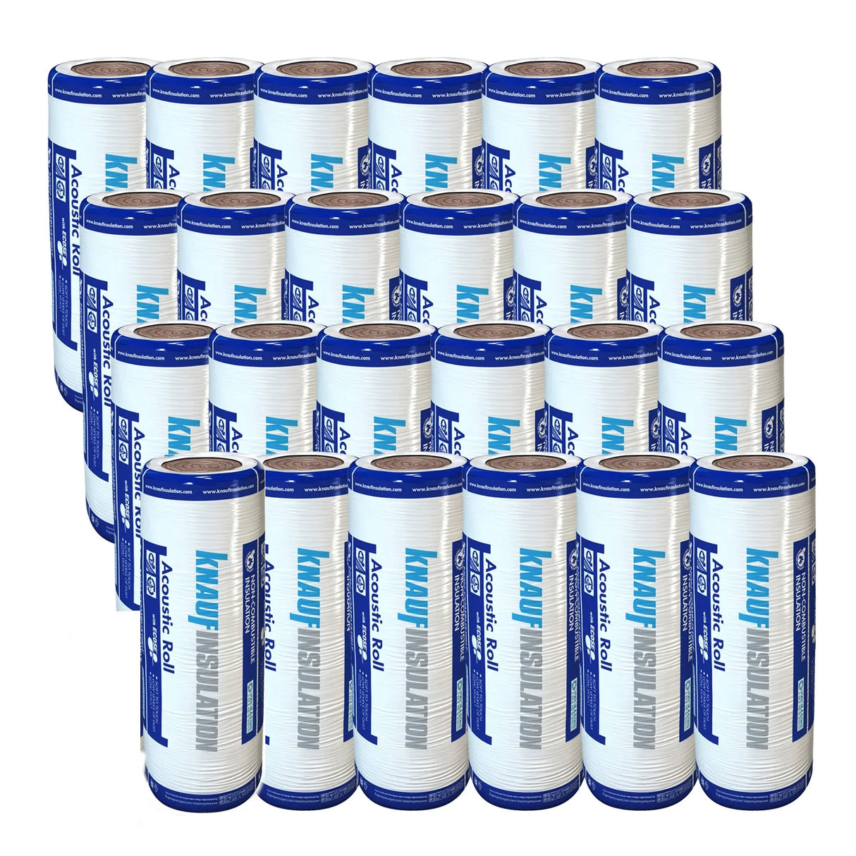 Knauf Acoustic Insulation Roll (APR) - 100mm (296.64m²) - 24 Pack (1 Roll/Pack)