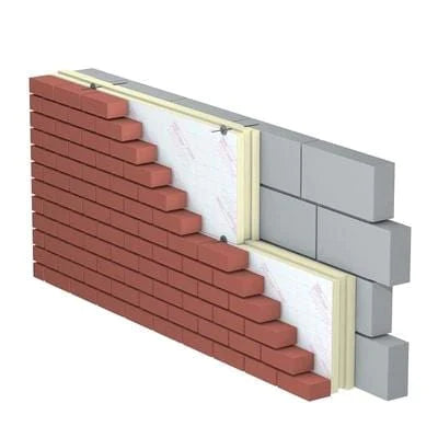 5 Boards x 115mm Celotex Thermaclass Cavity Wall 21 Insulation - 1190mm x 450mm