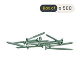 Coated Decking Screws 4mm x 50mm - Box of 500