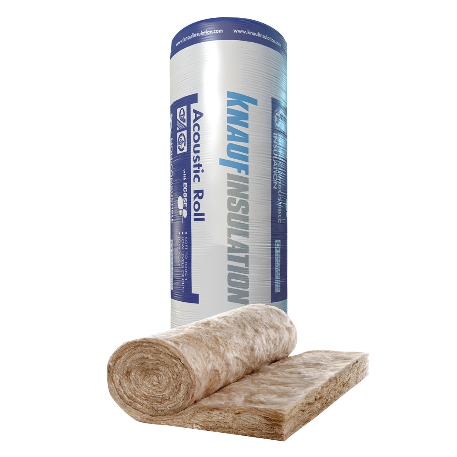 2m X 25mm Acoustic ABSoft Fine Polyester Non-Woven Insulation Roll For Car/Van – White