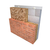 75mm Knauf Dritherm 37 Mineral Wool Cavity Wall Insulation - 4.37m² (8 Slabs/Pack)