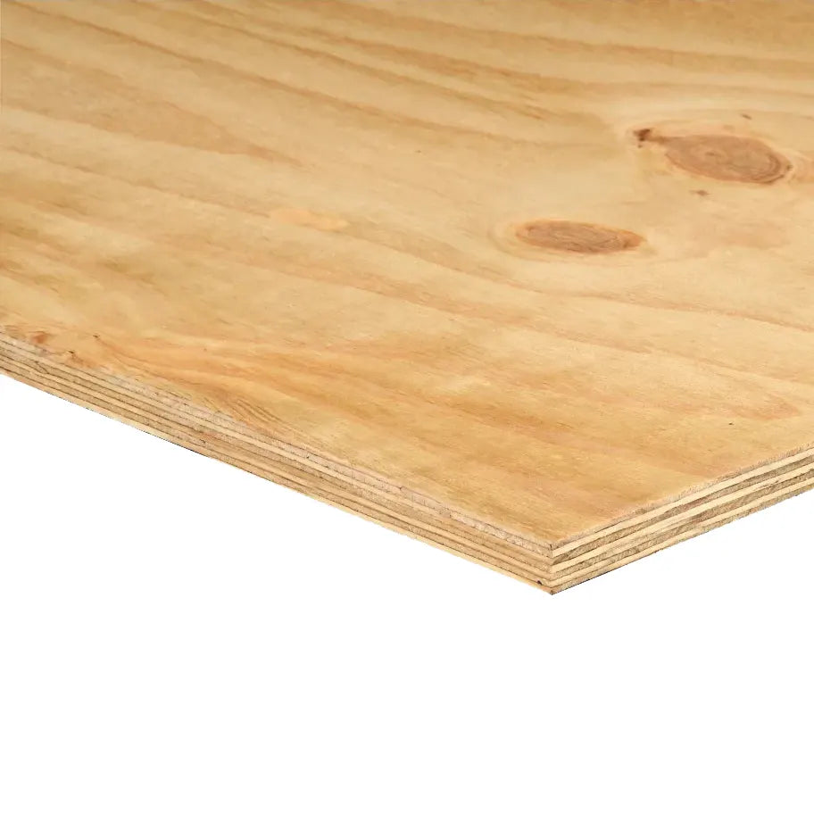 18mm Structural Pine Plywood 2440mm X 1220mm – DIY Building Supplies