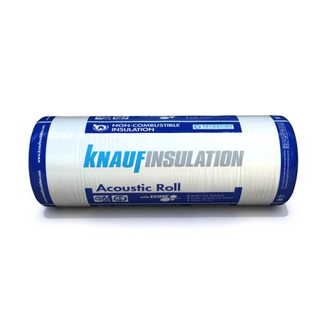 100mm Knauf Acoustic Roll (APR) Glass Mineral Wool Insulation - 12.36m²