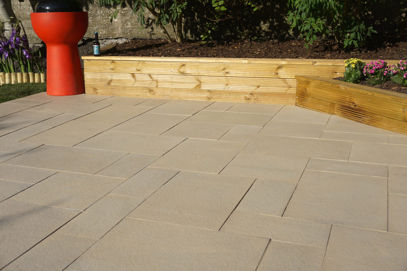 Prestbury Stone Patio Paving Kit 5.76m2 Portland Grey