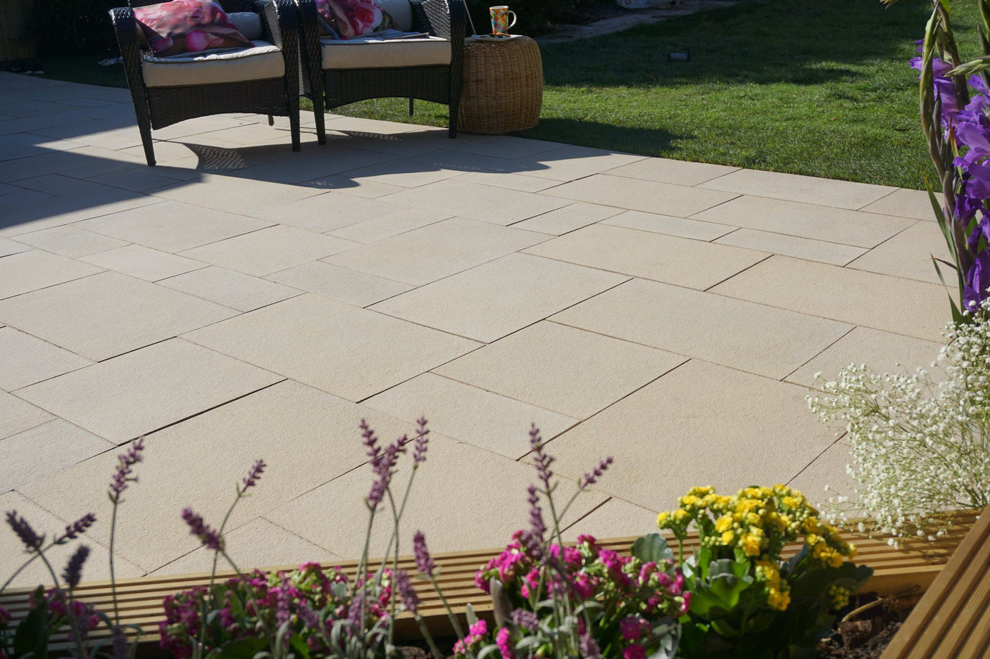 Prestbury Stone Patio Paving Kit 5.76m2 Portland Grey