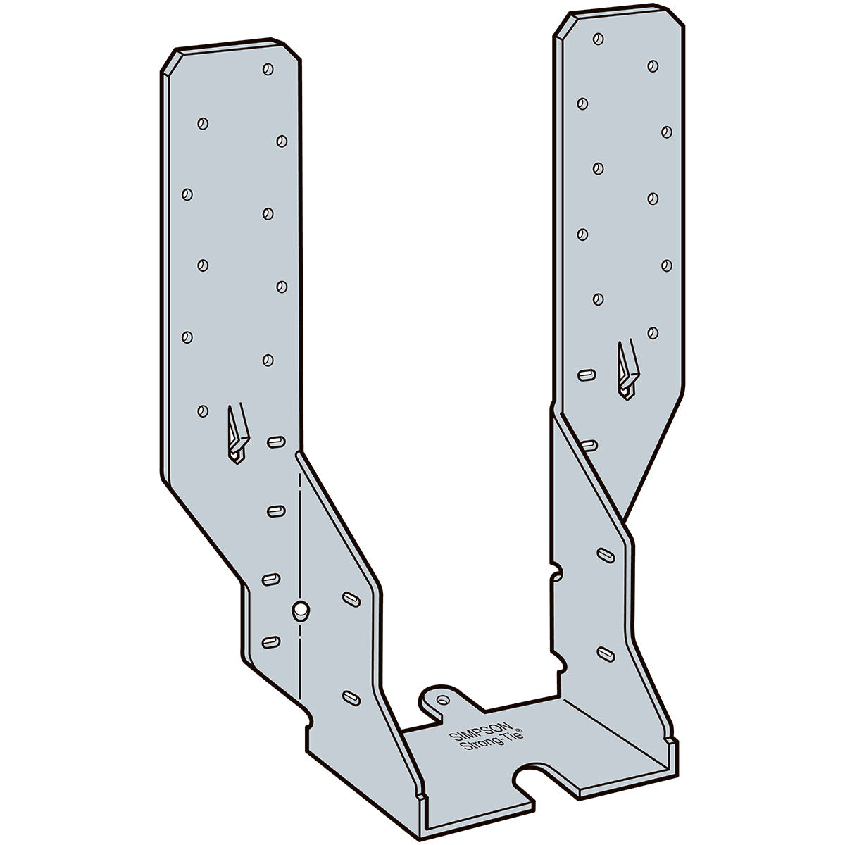 Simpson Timber to Timber Joist Hanger 270mm x 47mm JHA270/47 – DIY ...