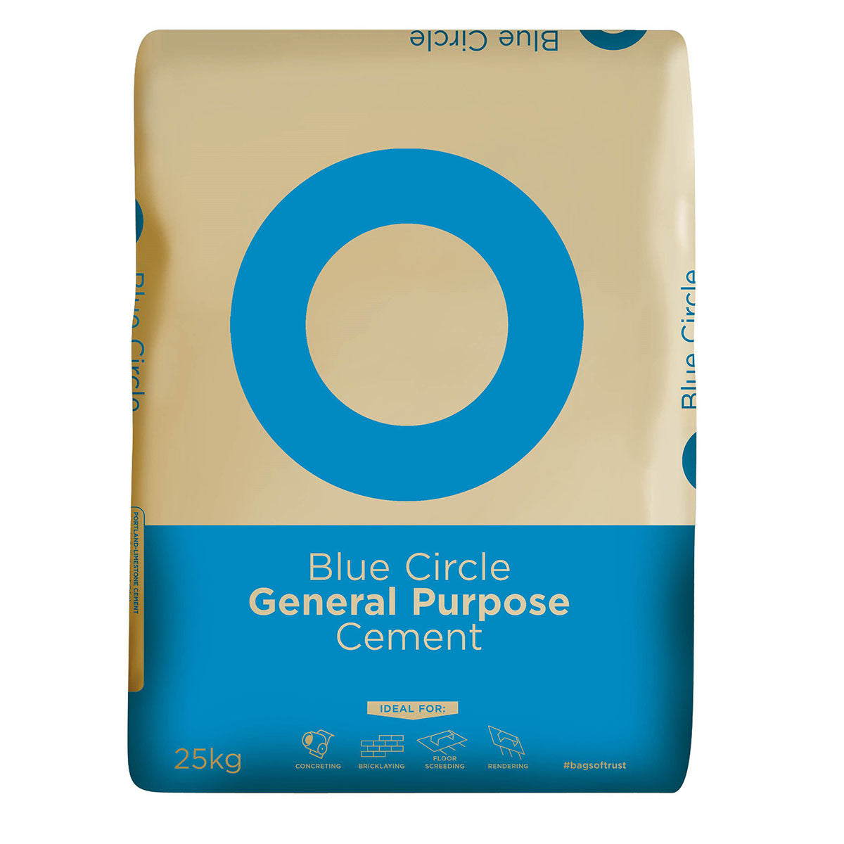 Blue Circle General Purpose Grey Cement in Paper Bag 25kg