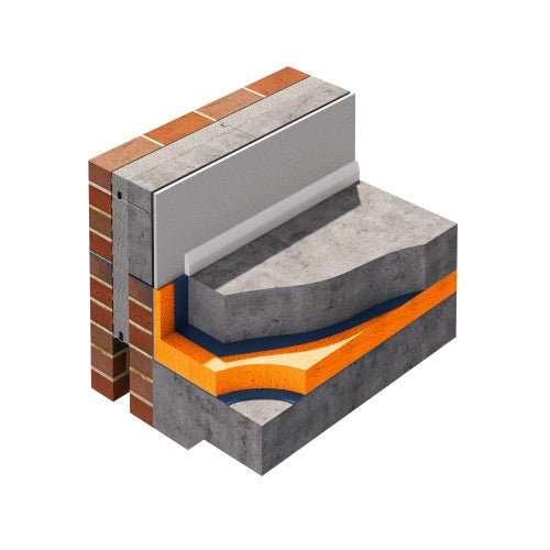 100mm Jablite Jabfloor 70 Polystyrene Insulation - 2400x1200mm