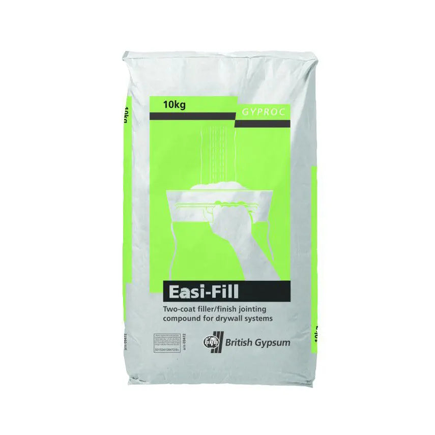 British Gypsum Gyproc Easi-Fill 60 Two Coat Joint Filler Compound 10kg