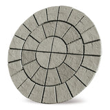 Bowland Stone Cathedral Circular Patio Kit - Weathered Moss - 1.8m
