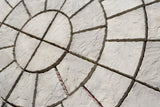 Bowland Stone Cathedral Circular Patio Kit - Weathered York - 3.48m