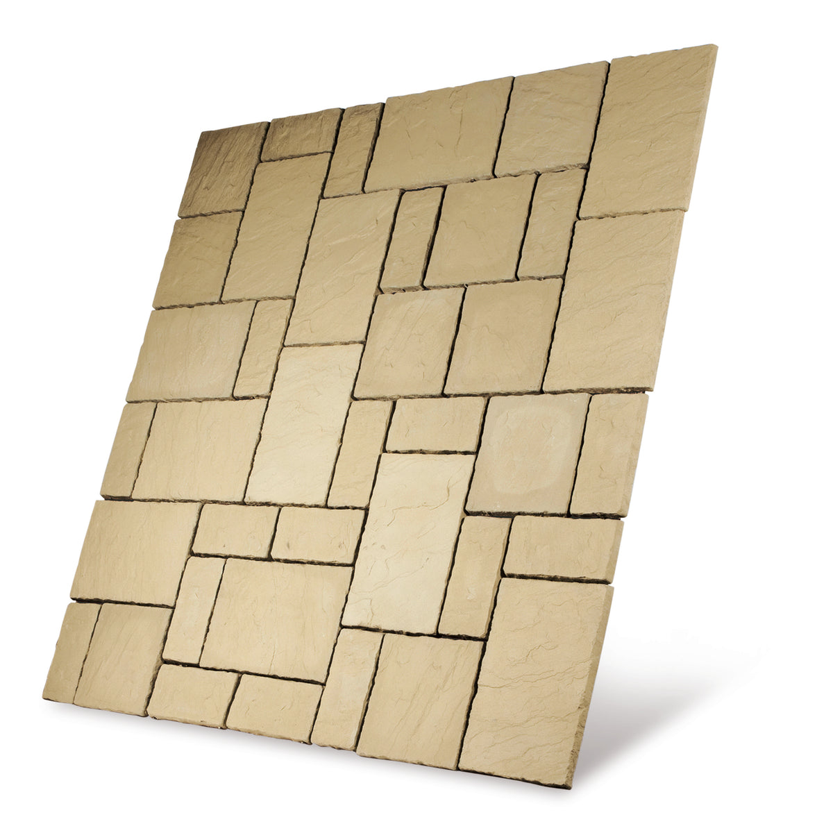 Buy Bowland Stone Cathedral Patio Paving Kit - Weathered York