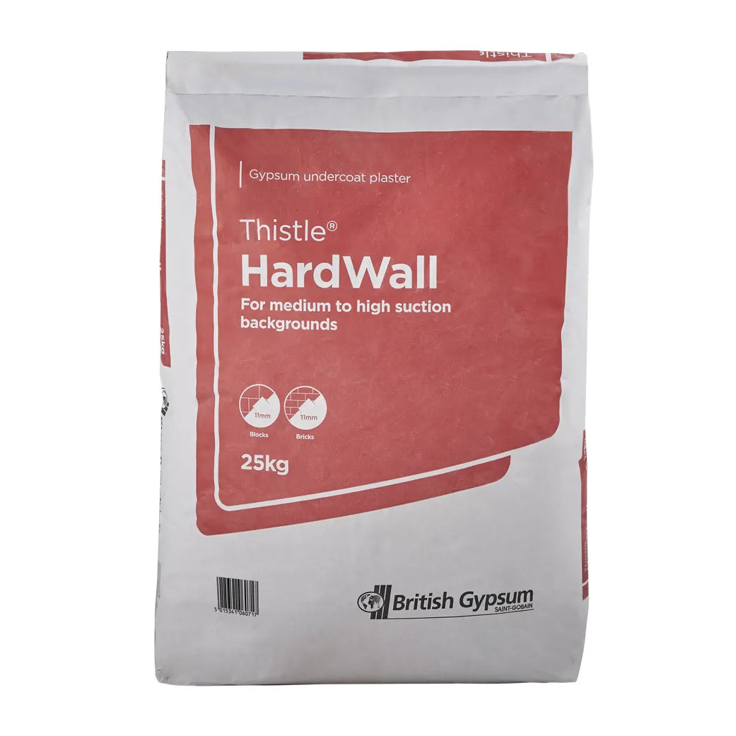 British Gypsum Thistle Hardwall Plaster 25Kg